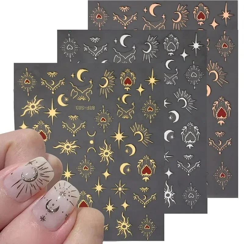 Nail Art Rose Gold - 3 листа в упаковке 1 упаковке,