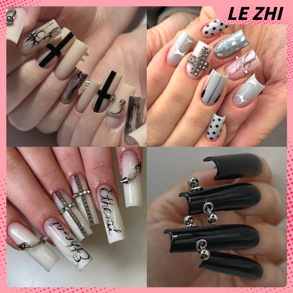 Nail Art Gothic - Y2K Spice Girls 10 шт. ручной