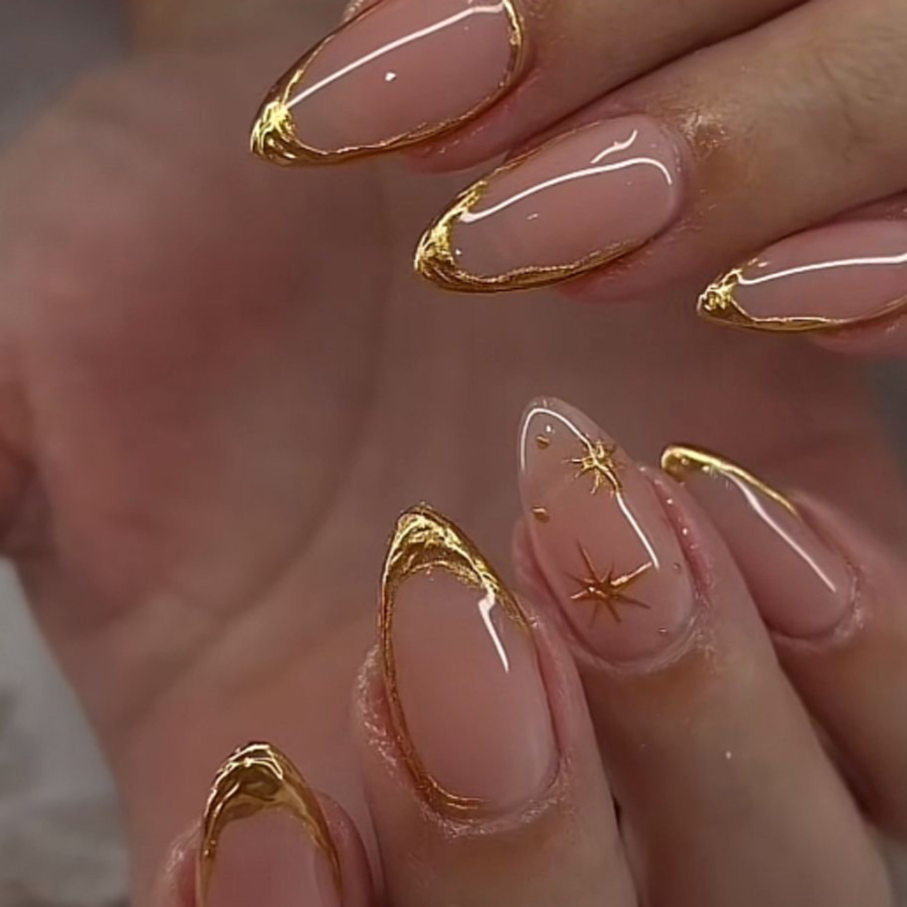 24 шт., набор коротких миндаль – обзор и цена Nail Art Ombre