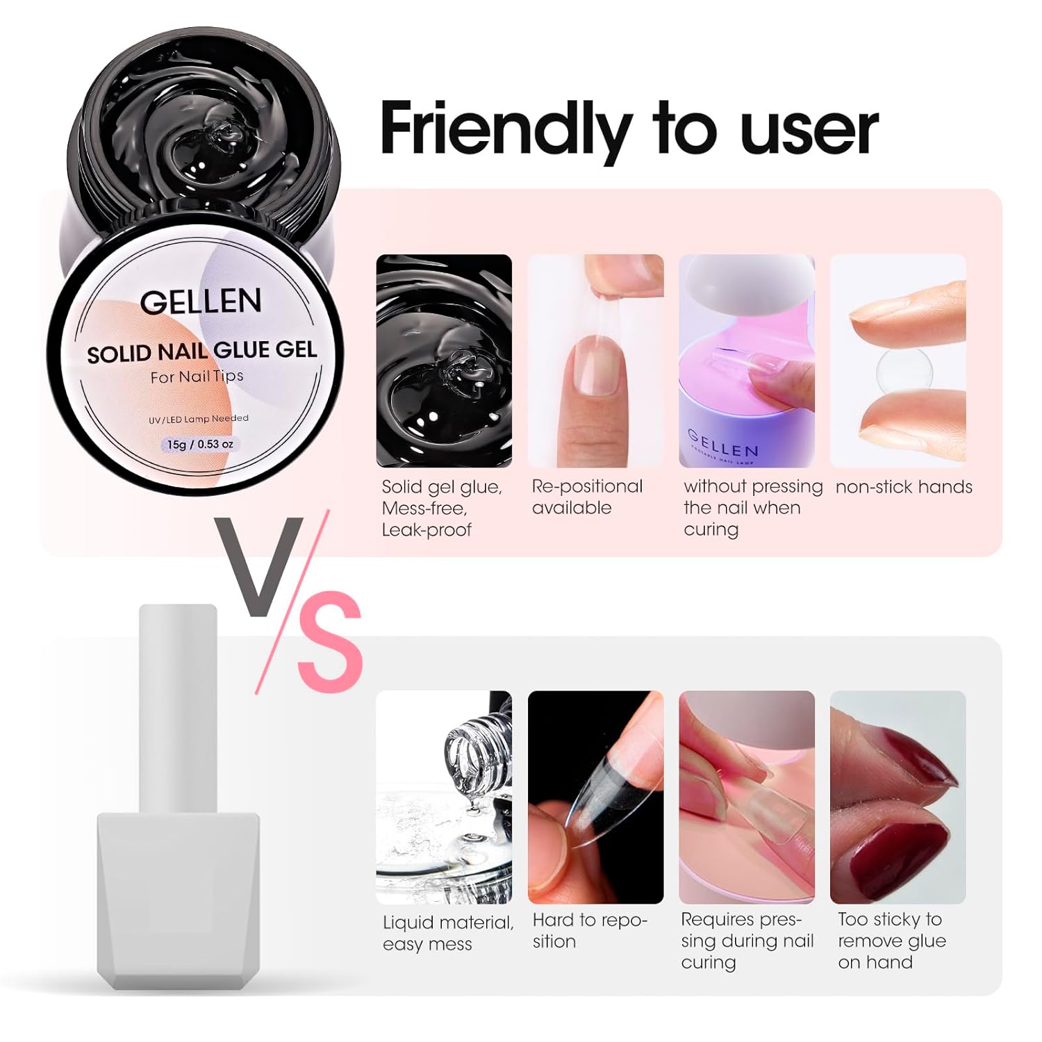 Гель для наращивания ногтей GE – обзор и цена Nail Art Ombre