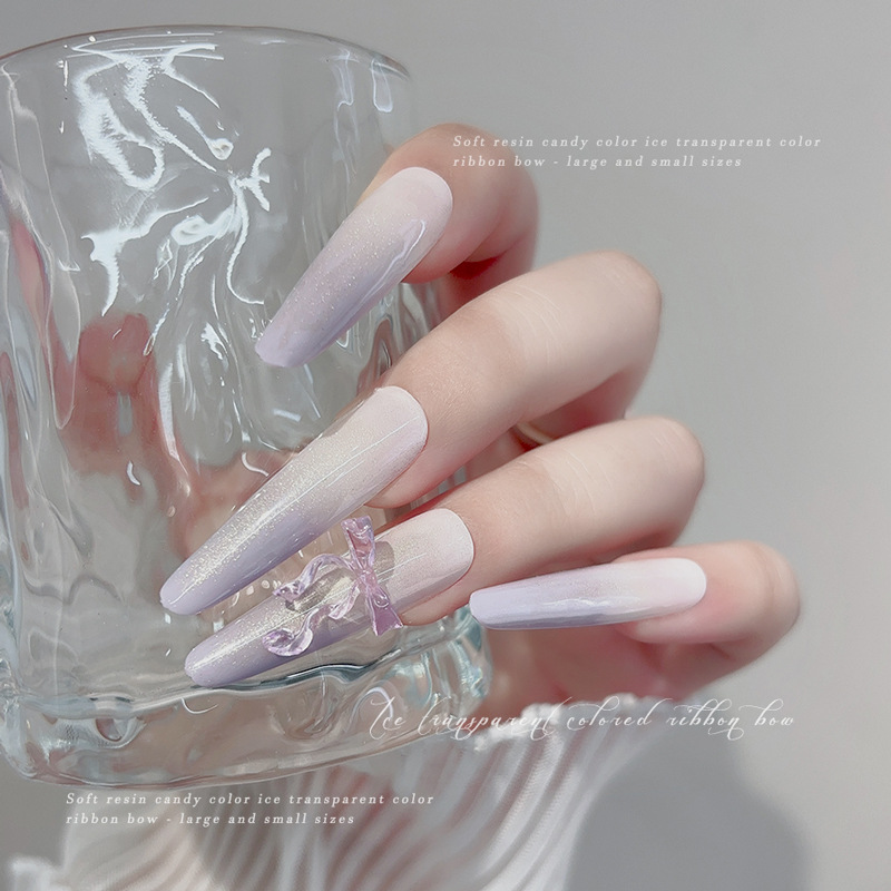 30 шт., прозрачная розовая, си – обзор и цена Nail Art Pink Soft