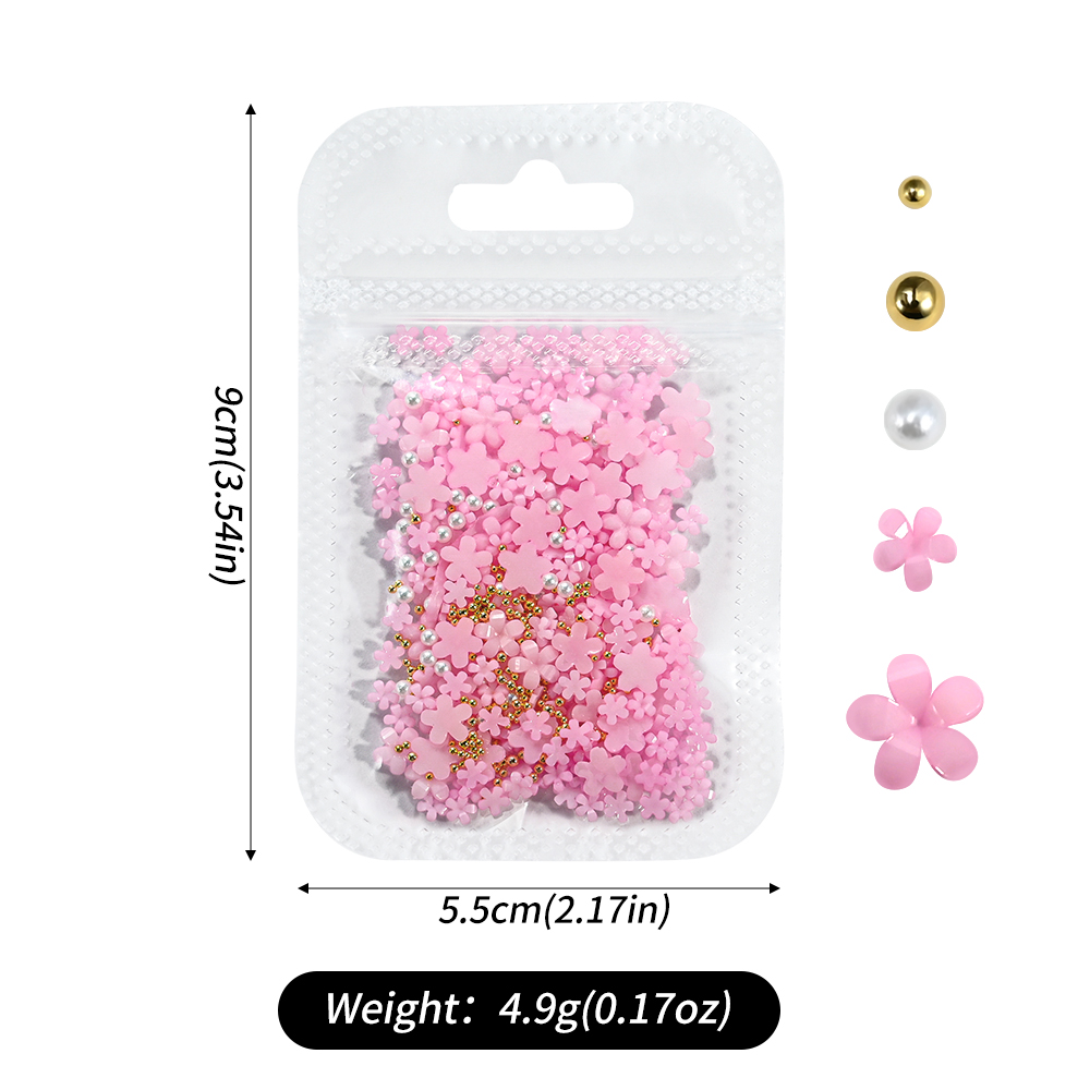 5 г красочные смоляные пятилеп – обзор и цена Nail Art Rose Gold