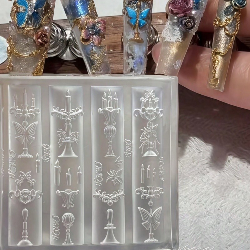 Подсвечник в форме бабочки, Ве – обзор и цена Nail Art Gothic