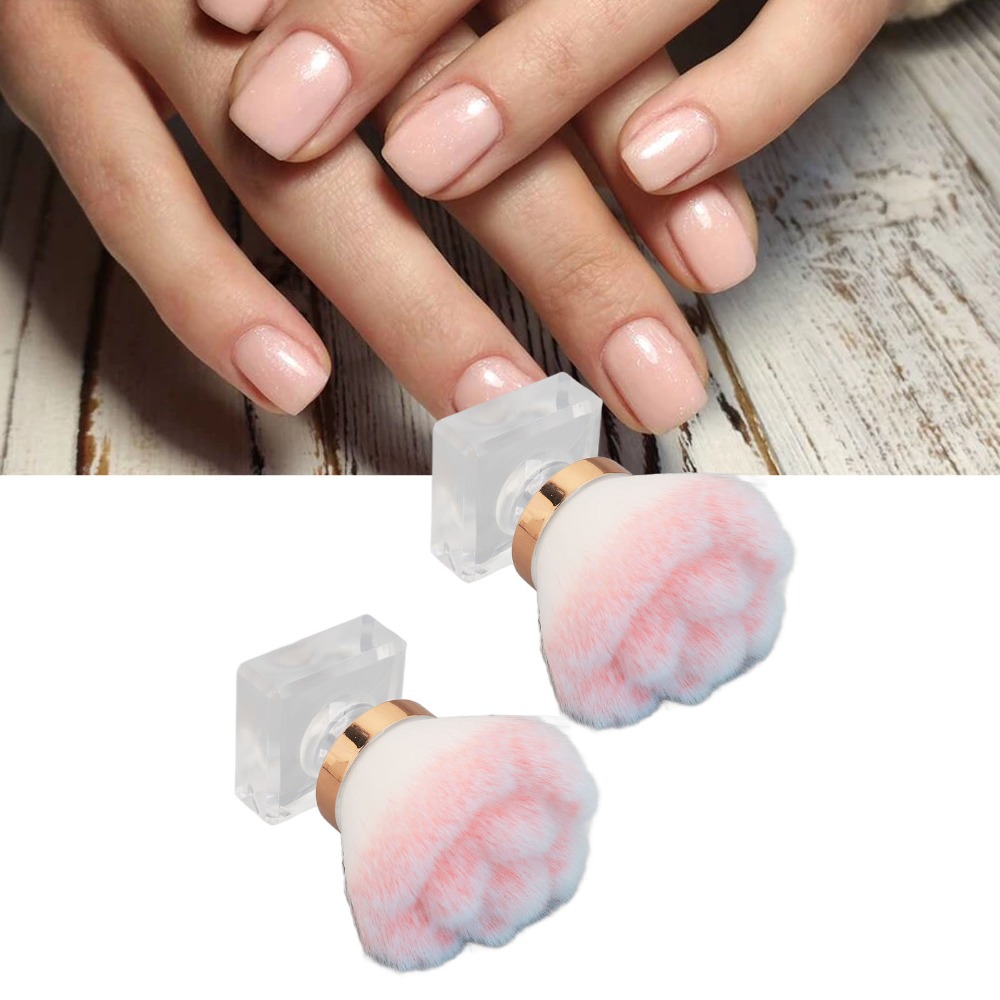 2 шт. розовых кистей для удале – обзор и цена Nail Art Pink Soft