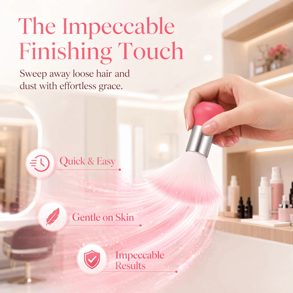 Мягкая щетка для чистки шеи ро – обзор и цена Nail Art Pink Soft