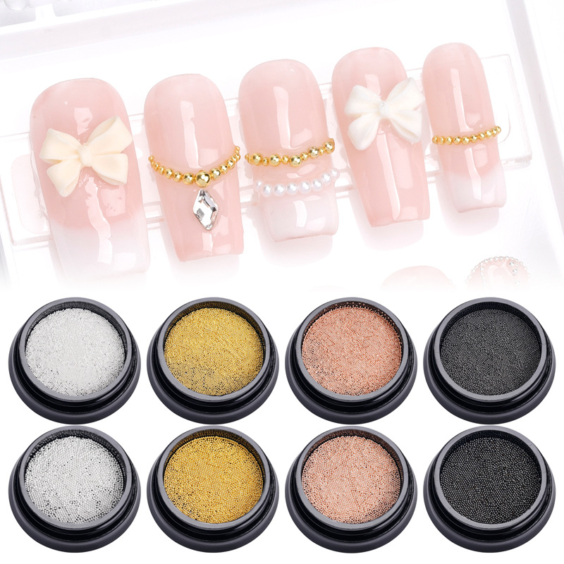 10 г/коробка, 0,4 мм, 0,6 мм,  – обзор и цена Nail Art Rose Gold